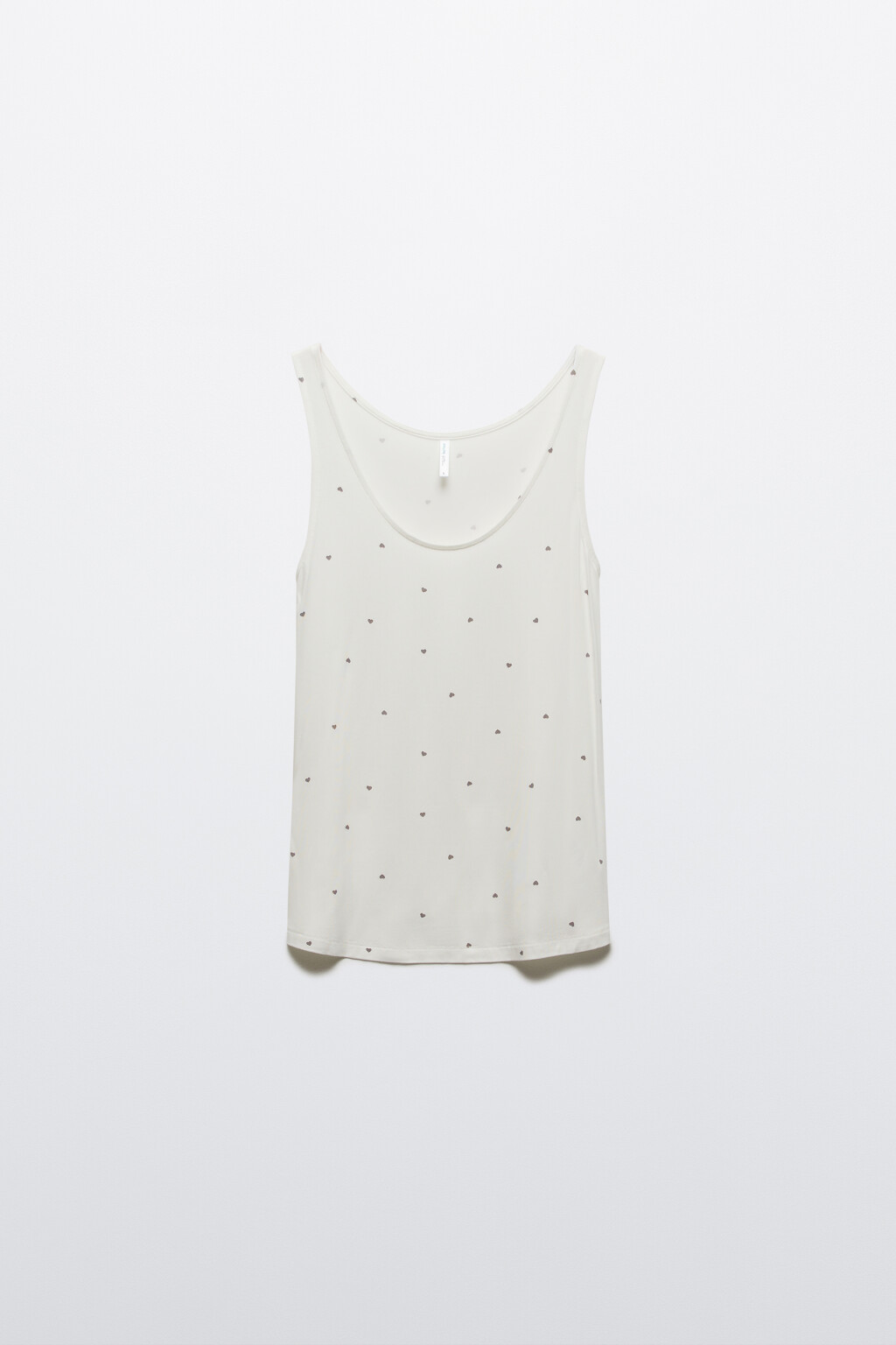 Майка домашняя свободная из вискозы - цвет серый - 7