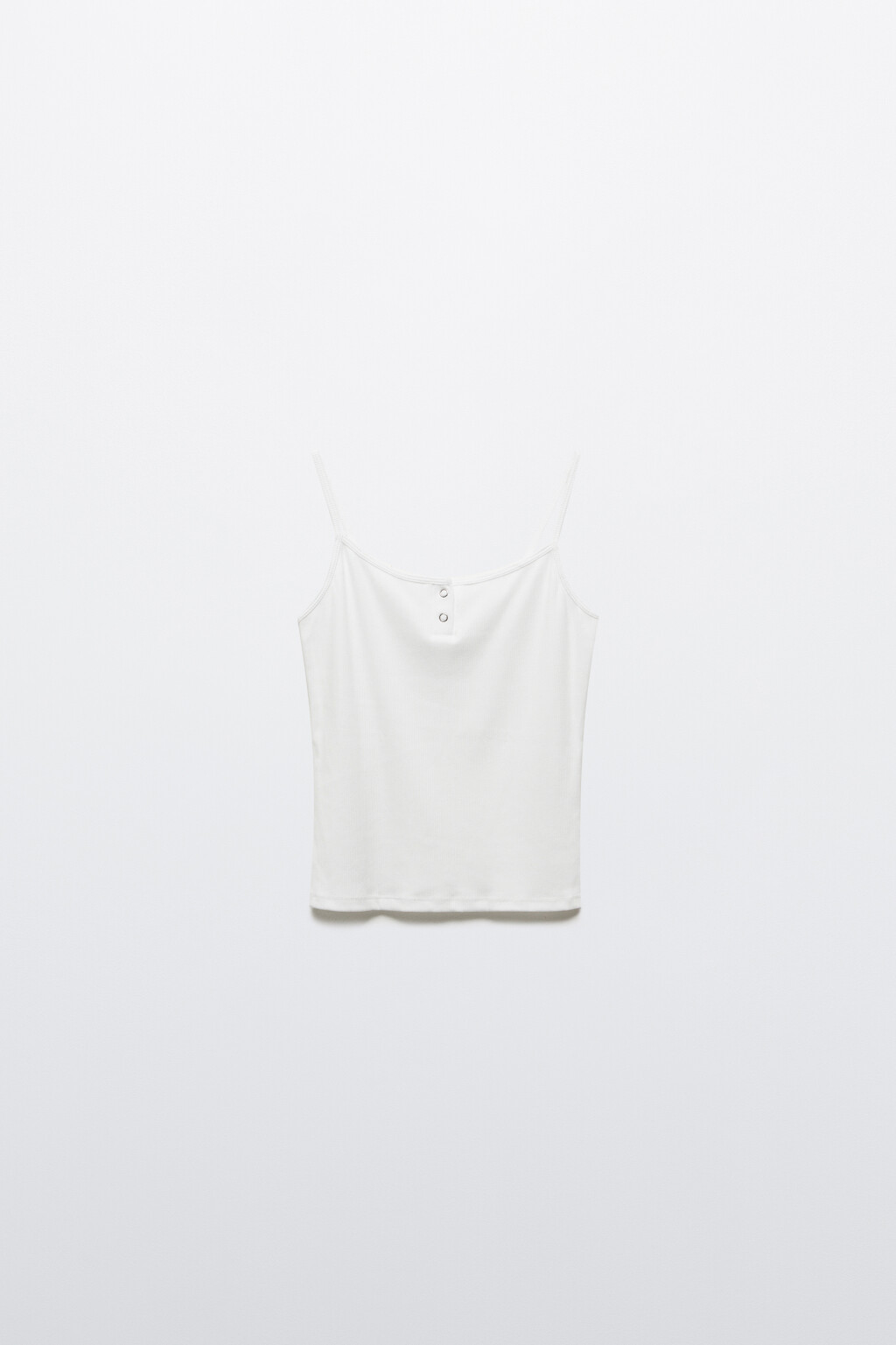 Майка домашняя с застежкой - цвет белый - 7