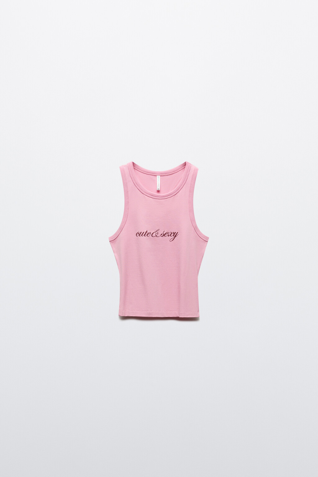 Майка домашняя с принтом - цвет розовый - 7