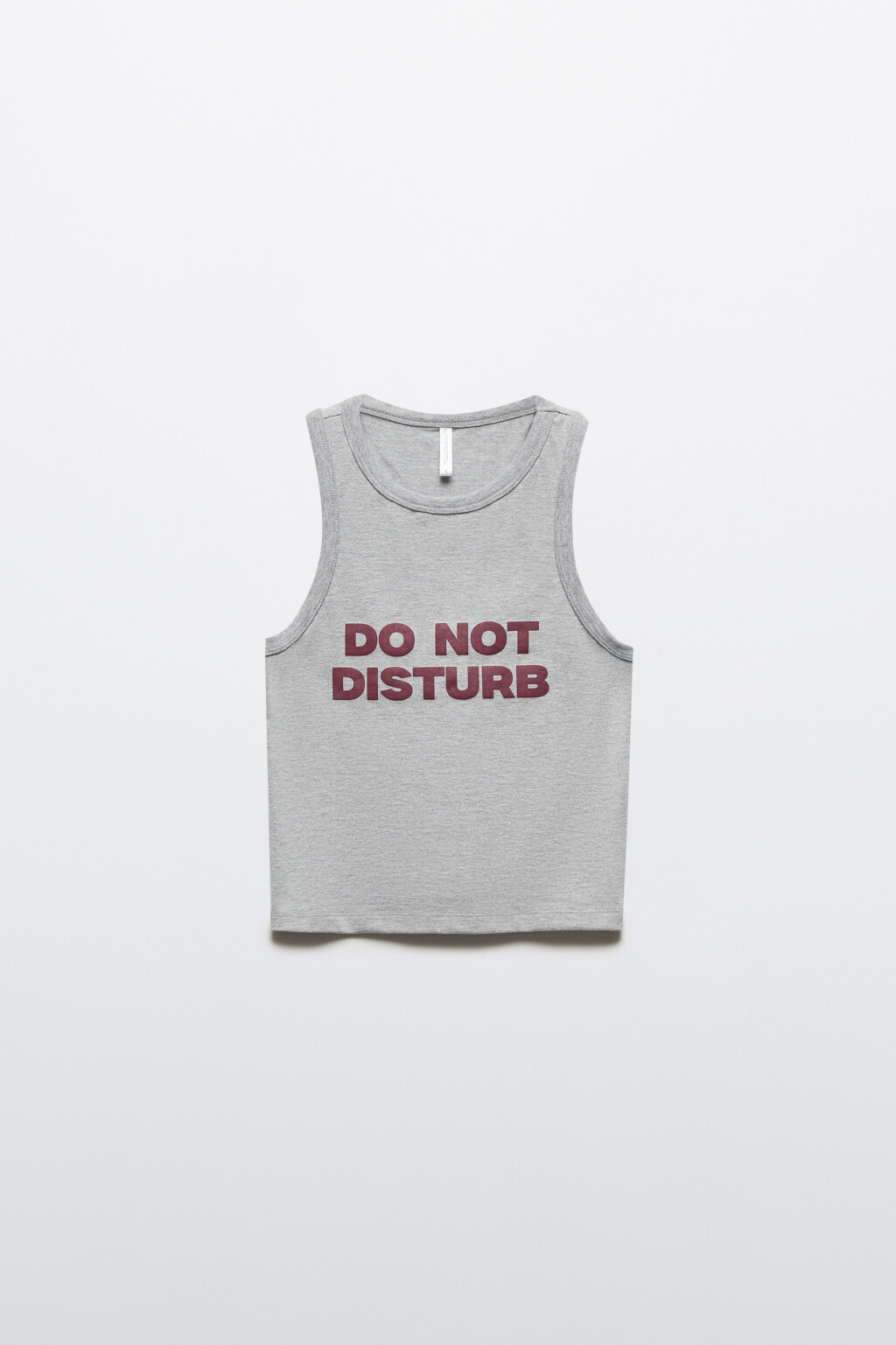 Майка домашняя с принтом - цвет серый - 7