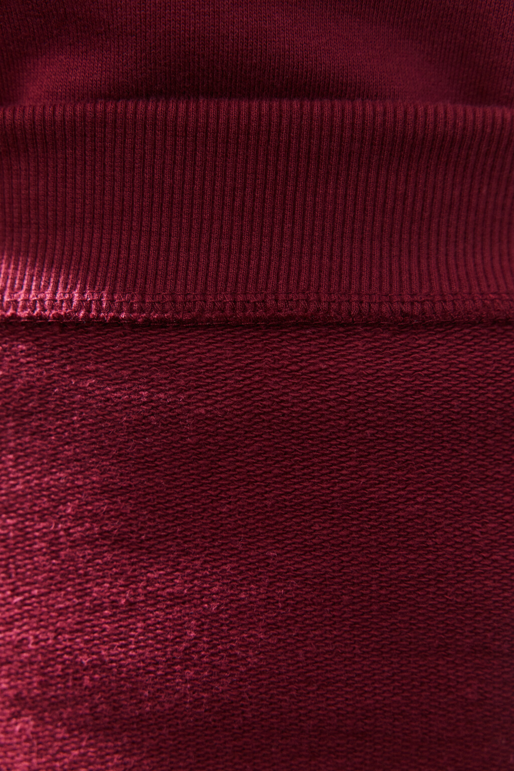 Толстовка домашняя из футера - цвет бордовый - 6