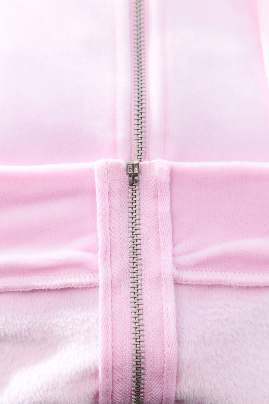 Толстовка домашняя из велюра - цвет розовый - 6