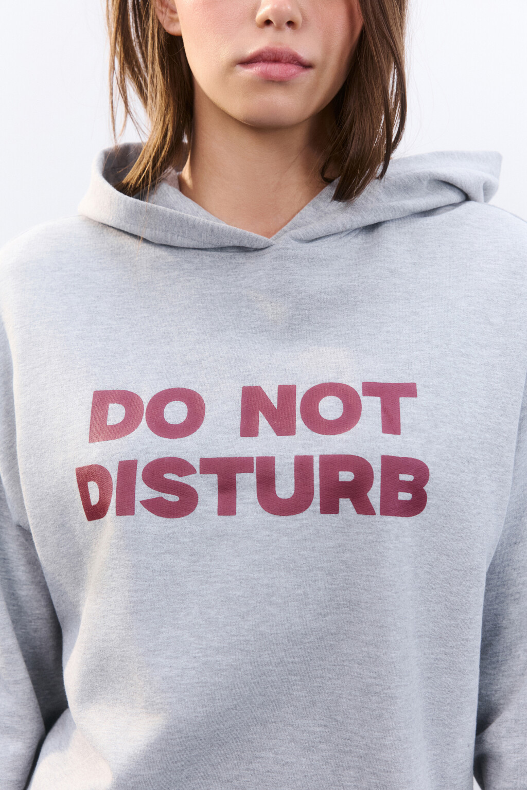 Толстовка домашняя из футера - цвет серый - 5