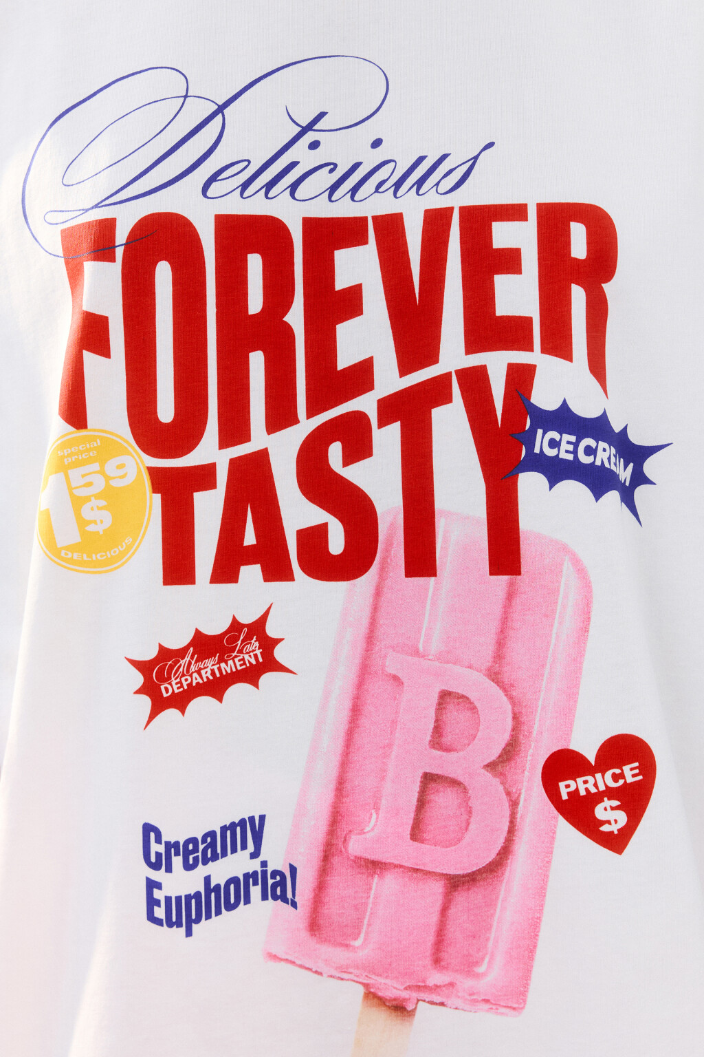 Футболка oversize хлопковая с принтом - цвет черный - 5