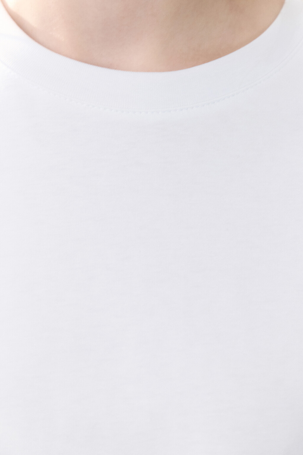 Футболка хлопковая с принтом - цвет белый - 5