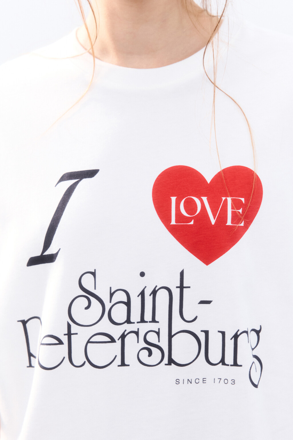 Футболка с принтом-надписью - цвет белый - 5