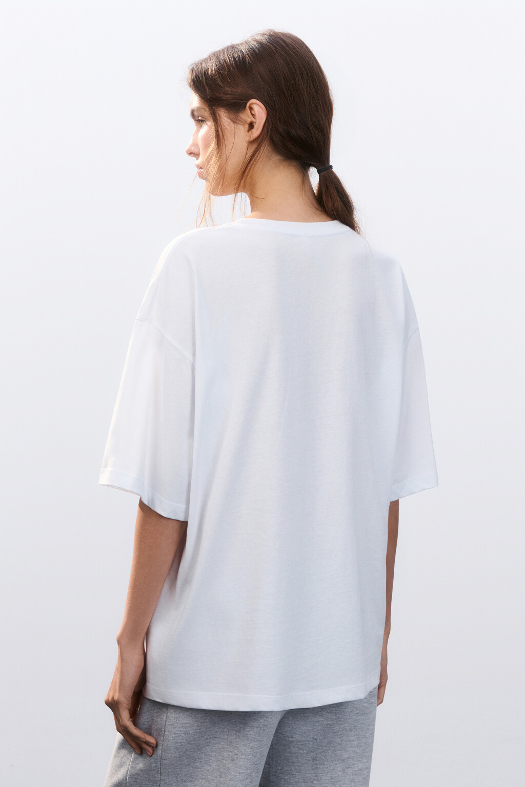 Футболка хлопковая с принтом - цвет мультиколор - 3