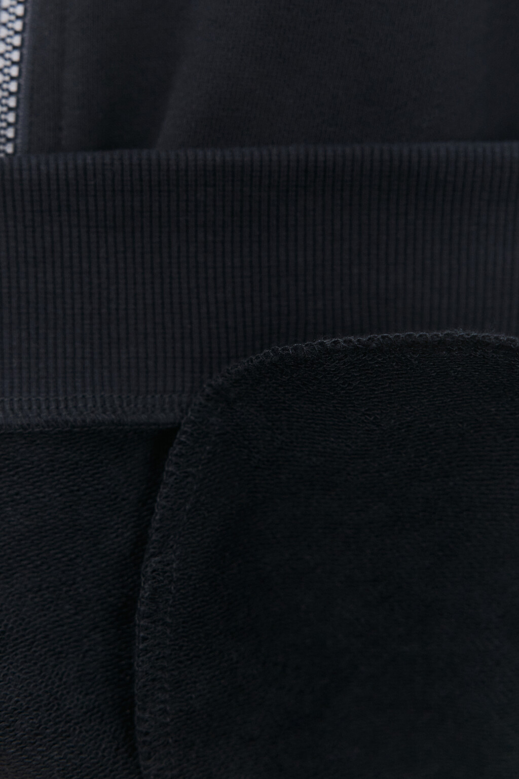 Толстовка на молнии с лампасами - цвет черный - 7