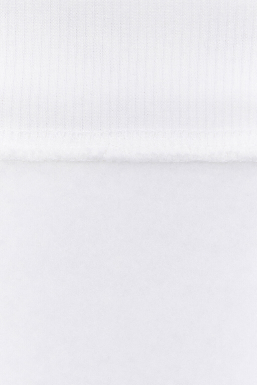 Свитшот утепленный с принтом - цвет белый - 8