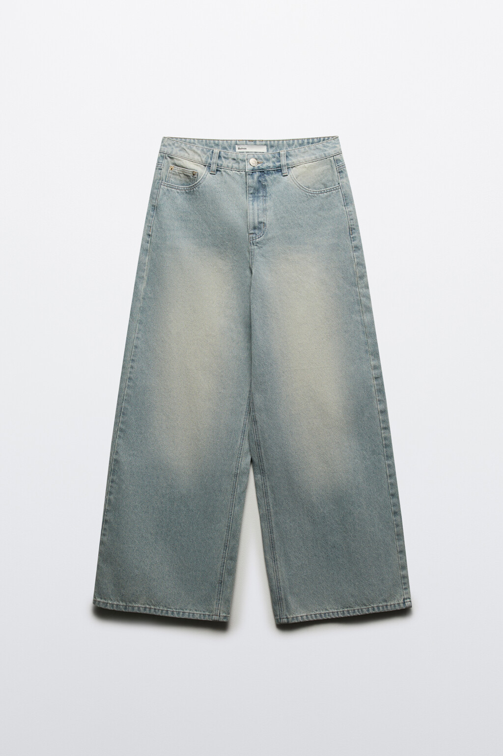 Джинсы baggy fit со средней посадкой - цвет синий - 7