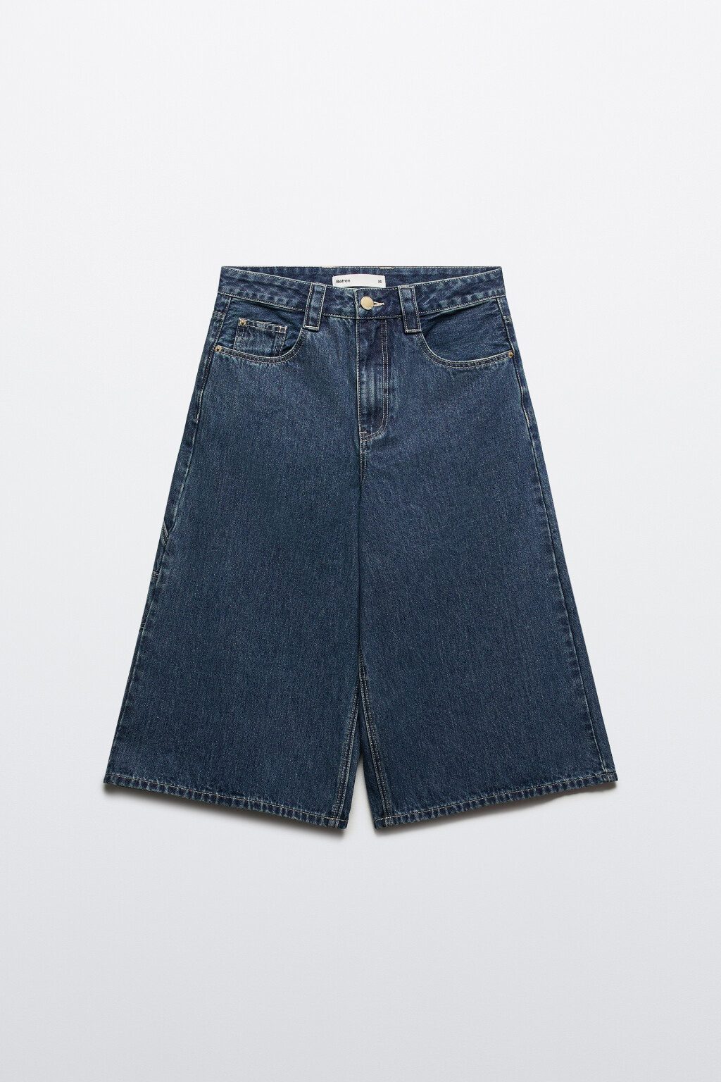 Джортсы широкие со средней посадкой - цвет синий - 8