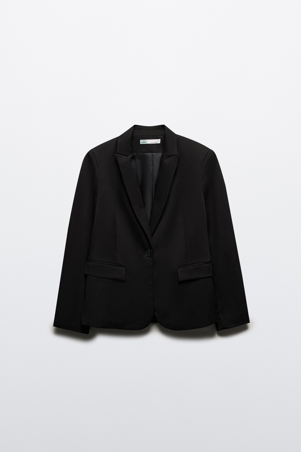 Пиджак однобортный классический - цвет черный - 10