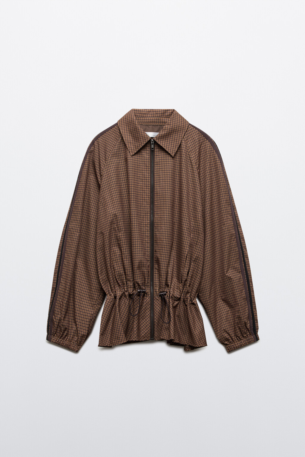 Жакет-бомбер с оборками - цвет мультиколор - 7