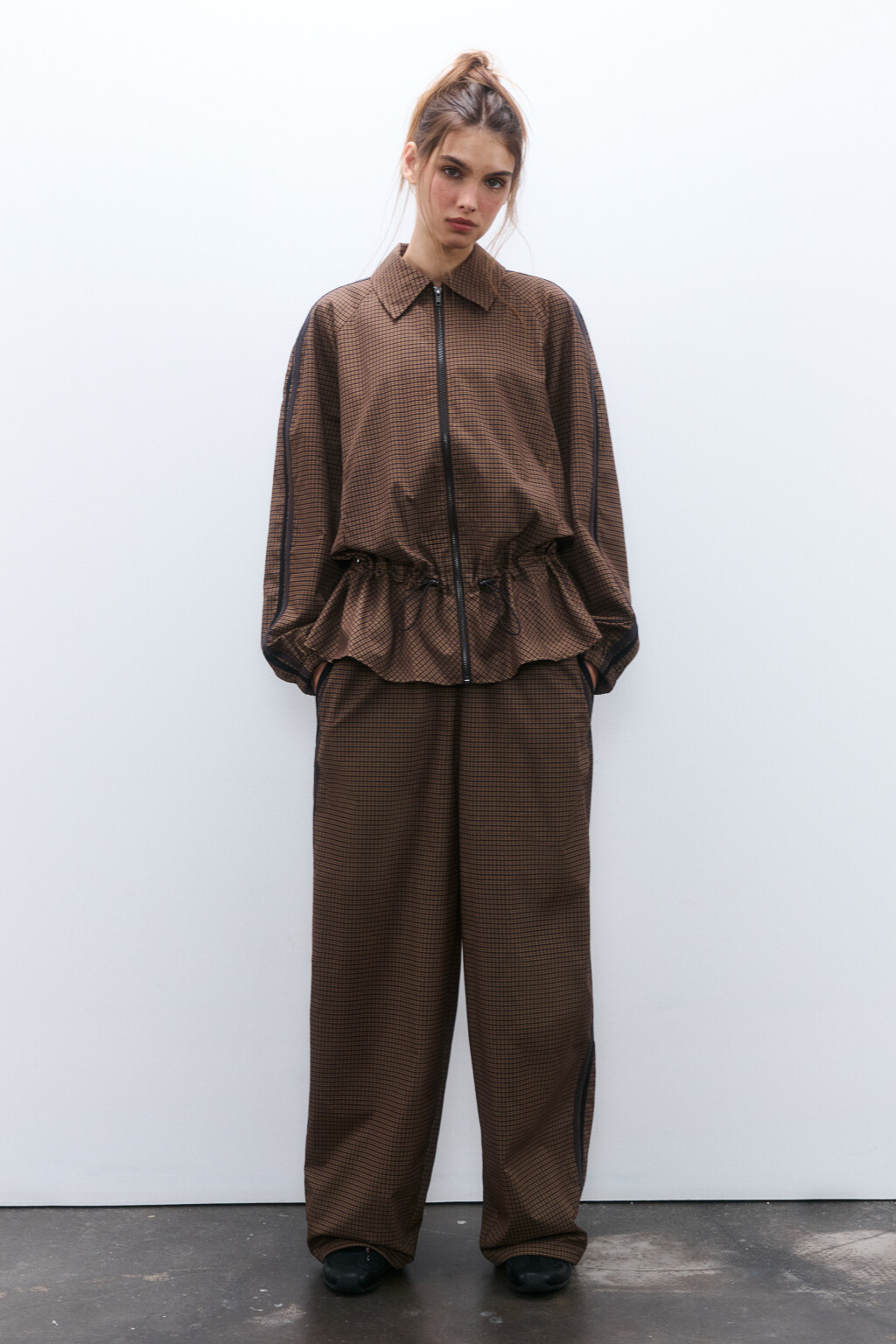 Жакет-бомбер с оборками - цвет мультиколор - 4