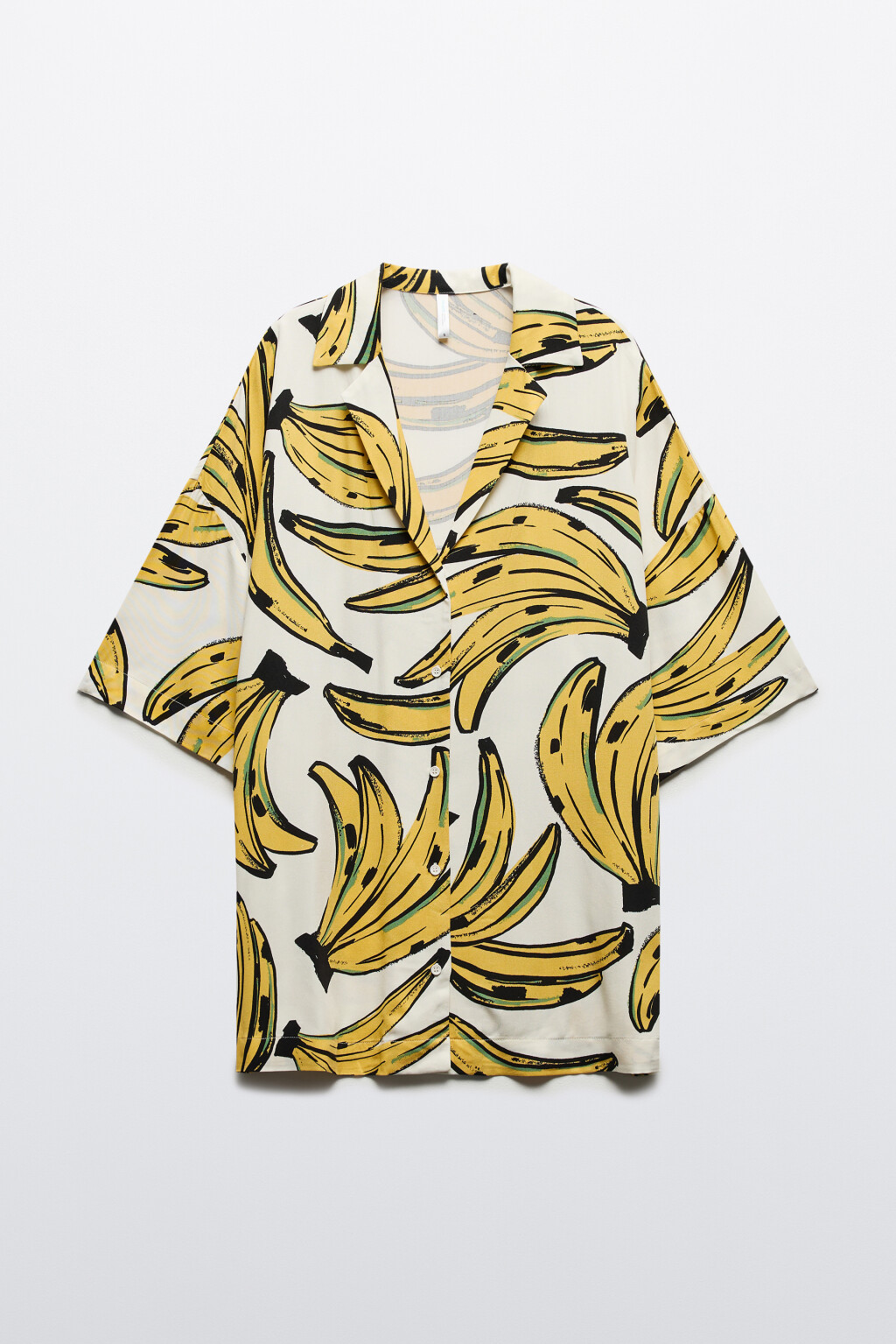 Рубашка вискозная с принтом - цвет мультиколор - 11