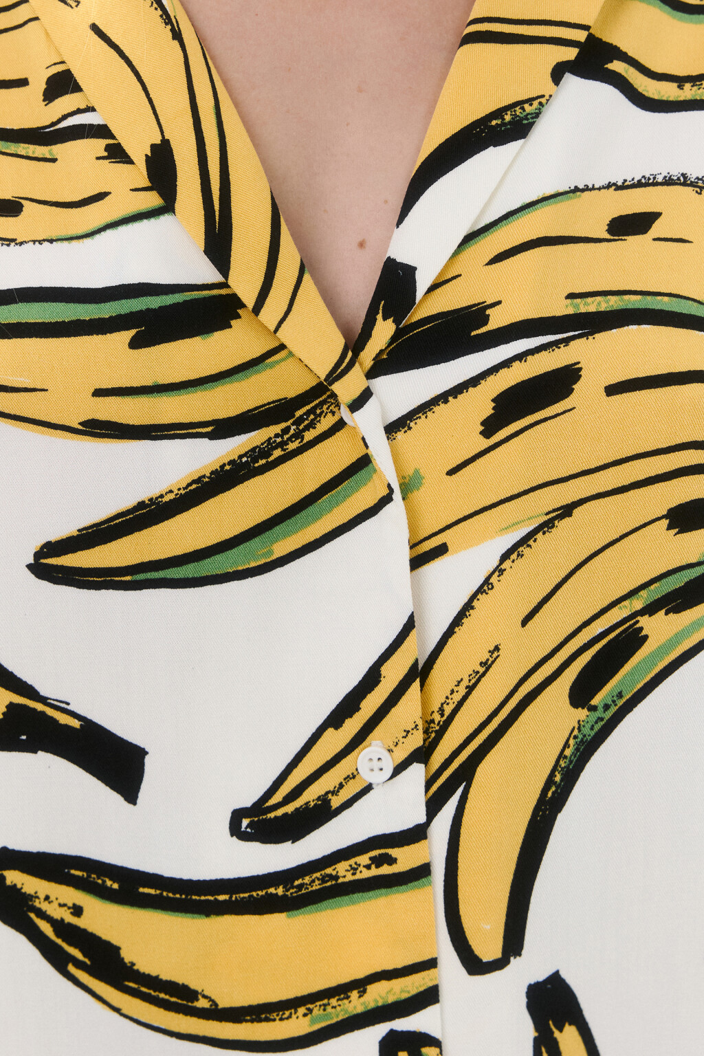 Рубашка вискозная с принтом - цвет мультиколор - 7