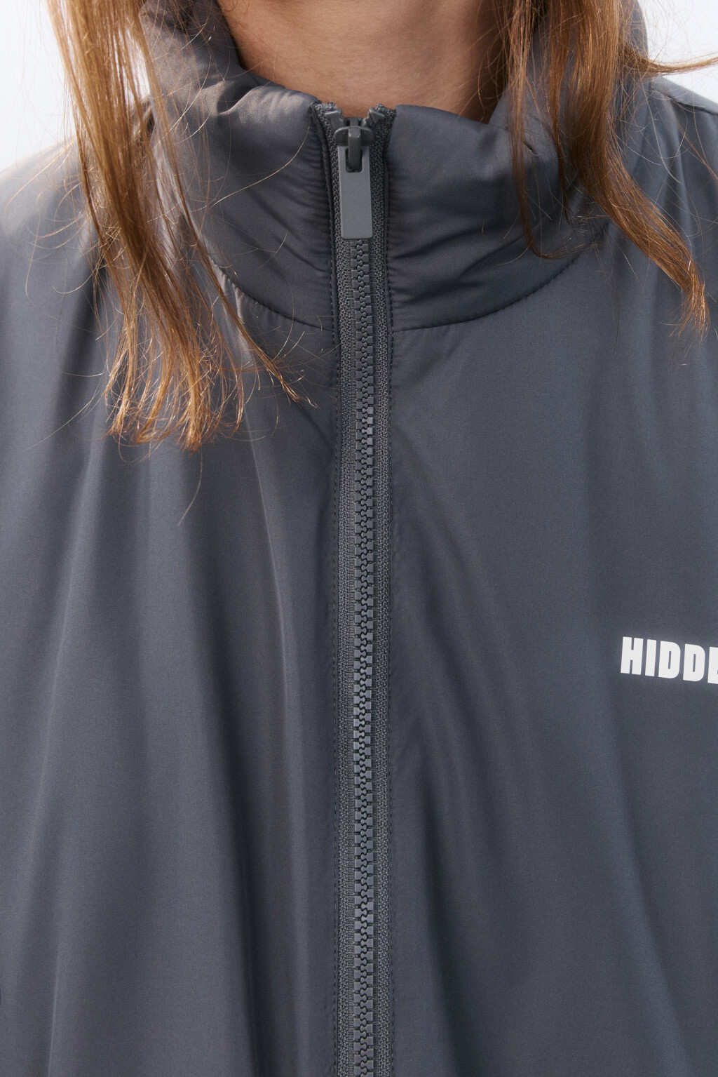 Куртка короткая на утеплителе - цвет серый - 6