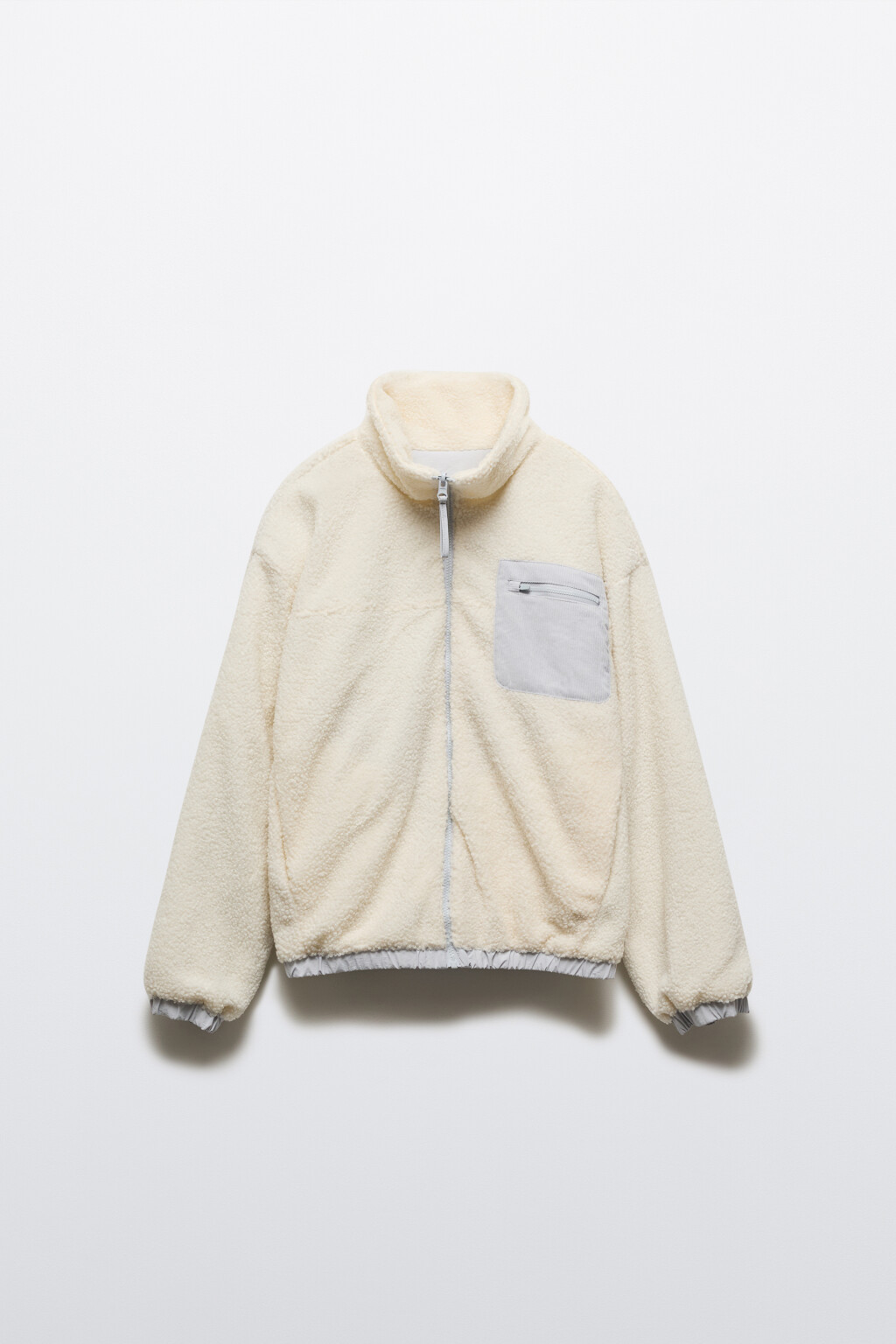 Куртка двусторонняя на утеплителе - цвет голубой - 8