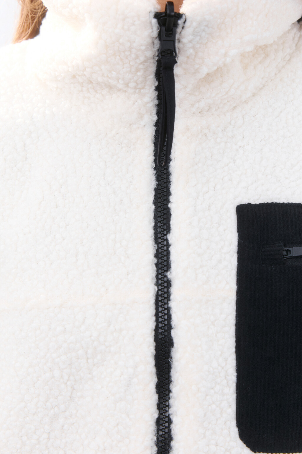 Куртка двусторонняя на утеплителе - цвет черный - 6