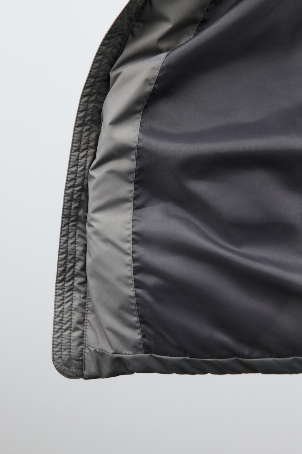Жилет стеганый на утеплителе - цвет серый - 8