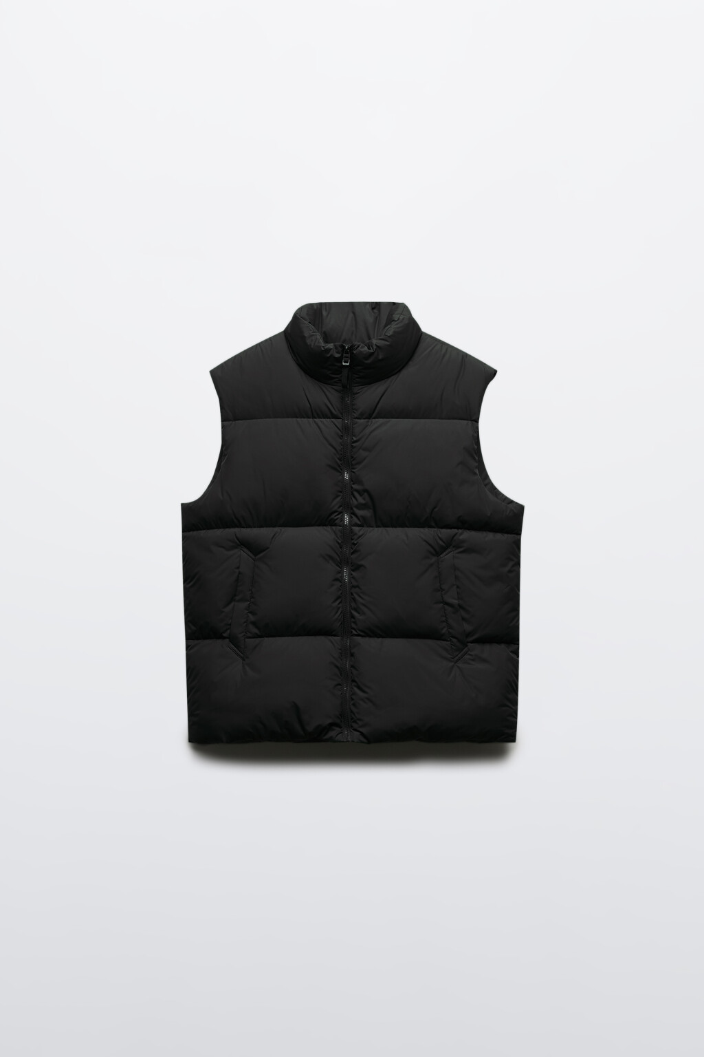 Жилет стеганый на утеплителе - цвет черный - 9