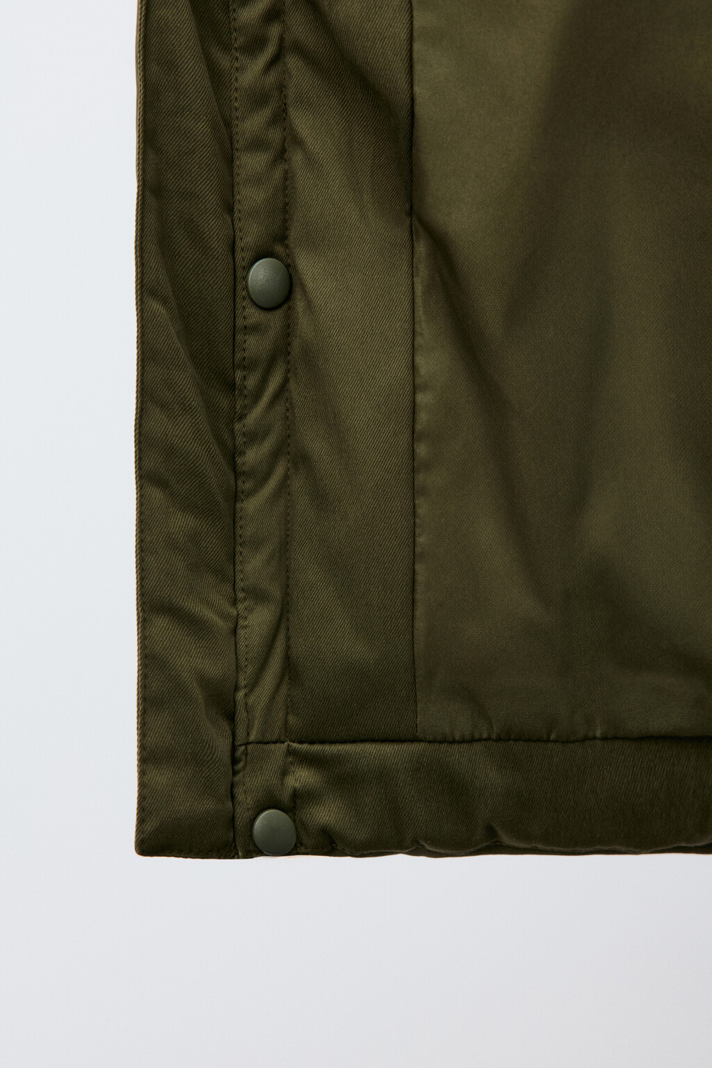 Жилет стеганый с капюшоном - цвет зеленый - 8