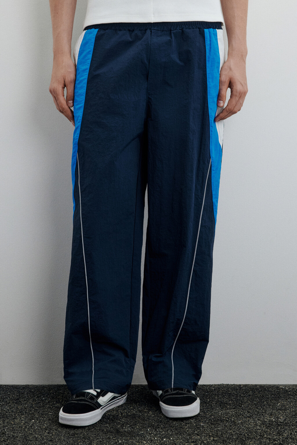 Брюки спортивные с принтом - цвет мультиколор - 3