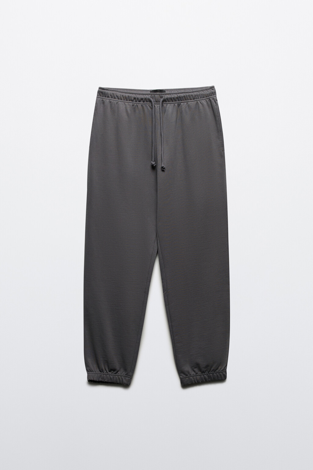 Брюки-джоггеры из хлопкового текстиля - цвет серый - 7