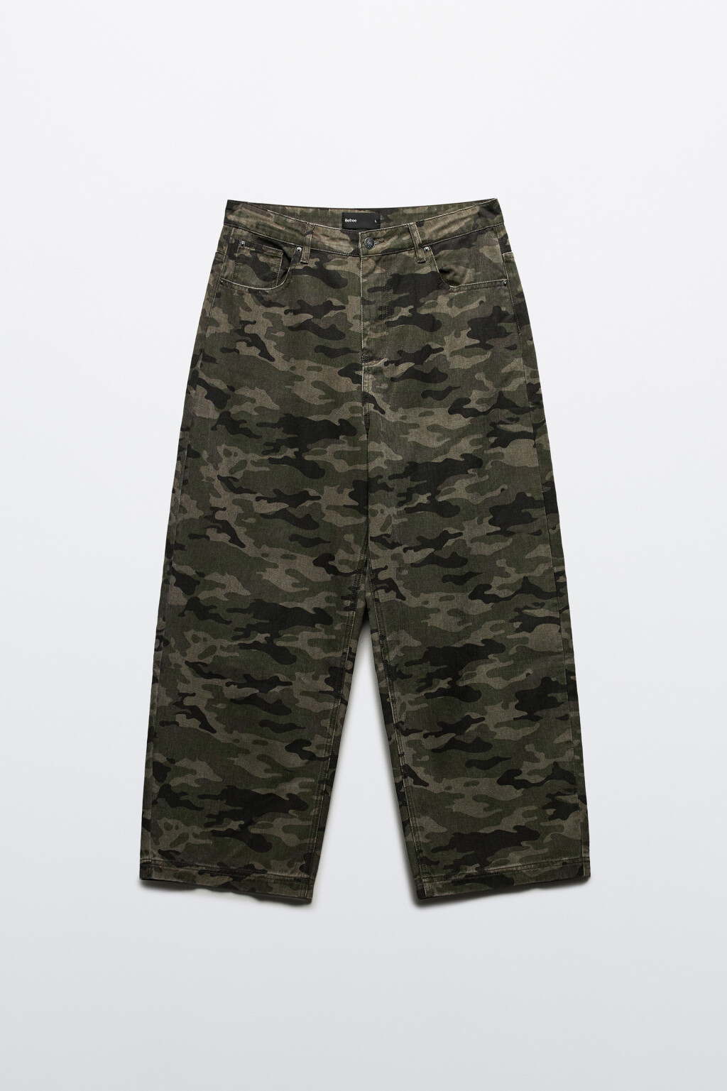 Брюки с принтом в армейском стиле - цвет мультиколор - 7