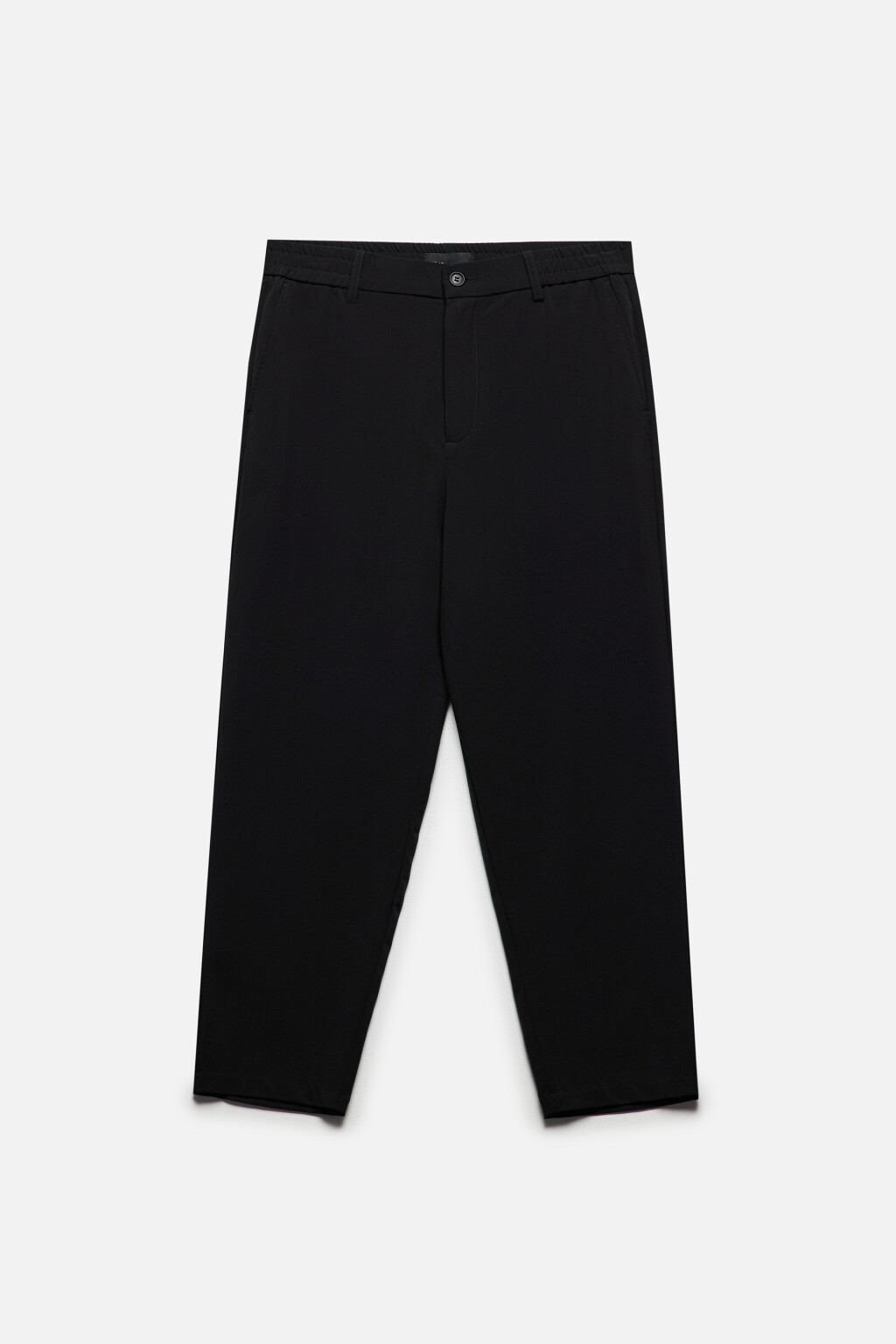 Брюки костюмные прямого кроя - цвет черный - 7