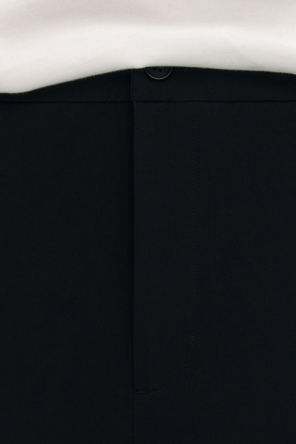 Брюки костюмные прямого кроя - цвет черный - 5