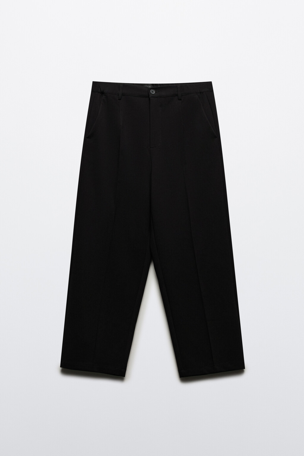 Брюки прямые костюмные - цвет черный - 9