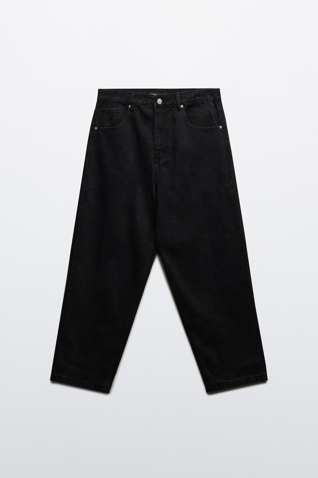 Джинсы baggy fit зауженные - цвет черный - 7