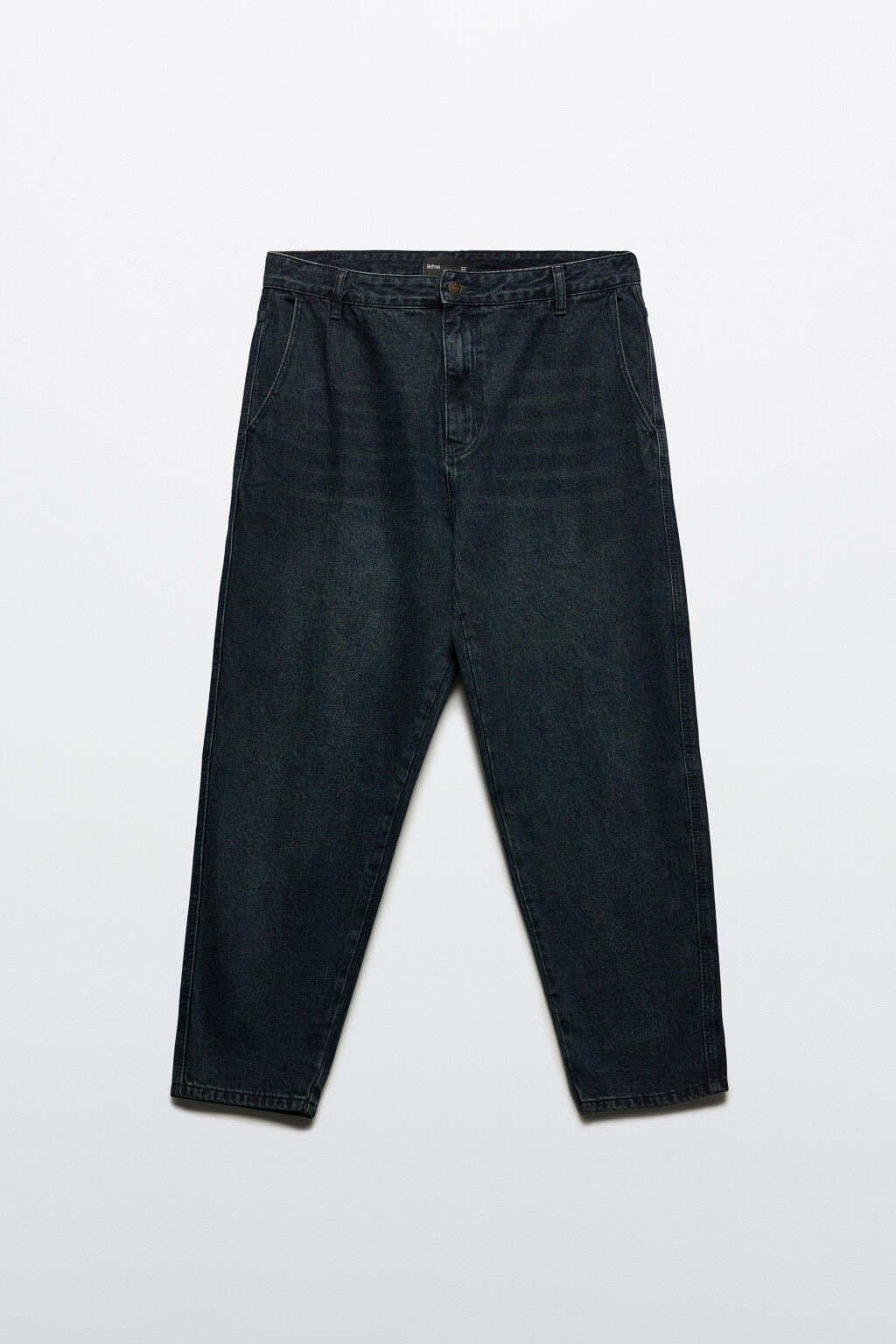 Джинсы baggy fit зауженные - цвет синий - 7