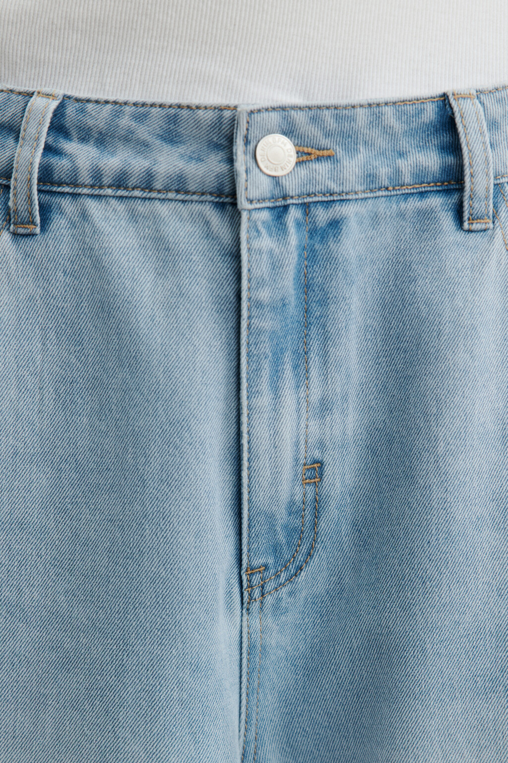 Джортсы широкие рваные - цвет голубой - 5