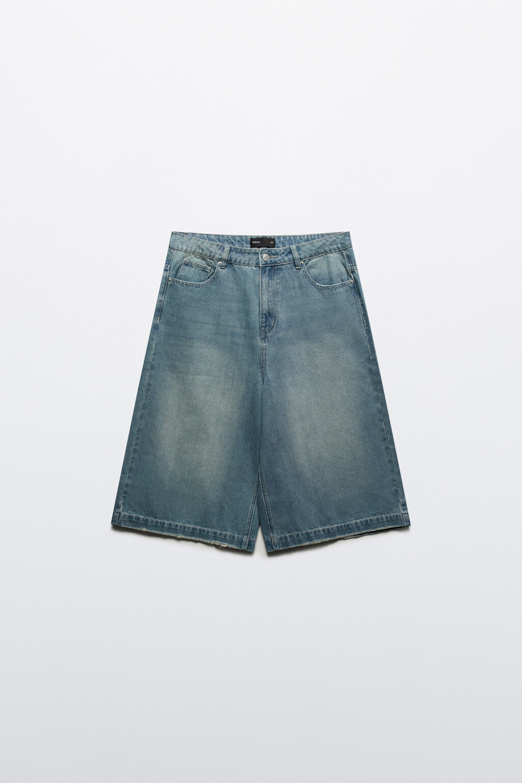 Джортсы широкие с вышивкой - цвет голубой - 7