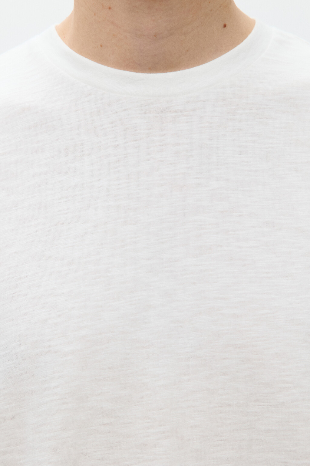 Футболка хлопковая без рукавов - цвет белый - 6