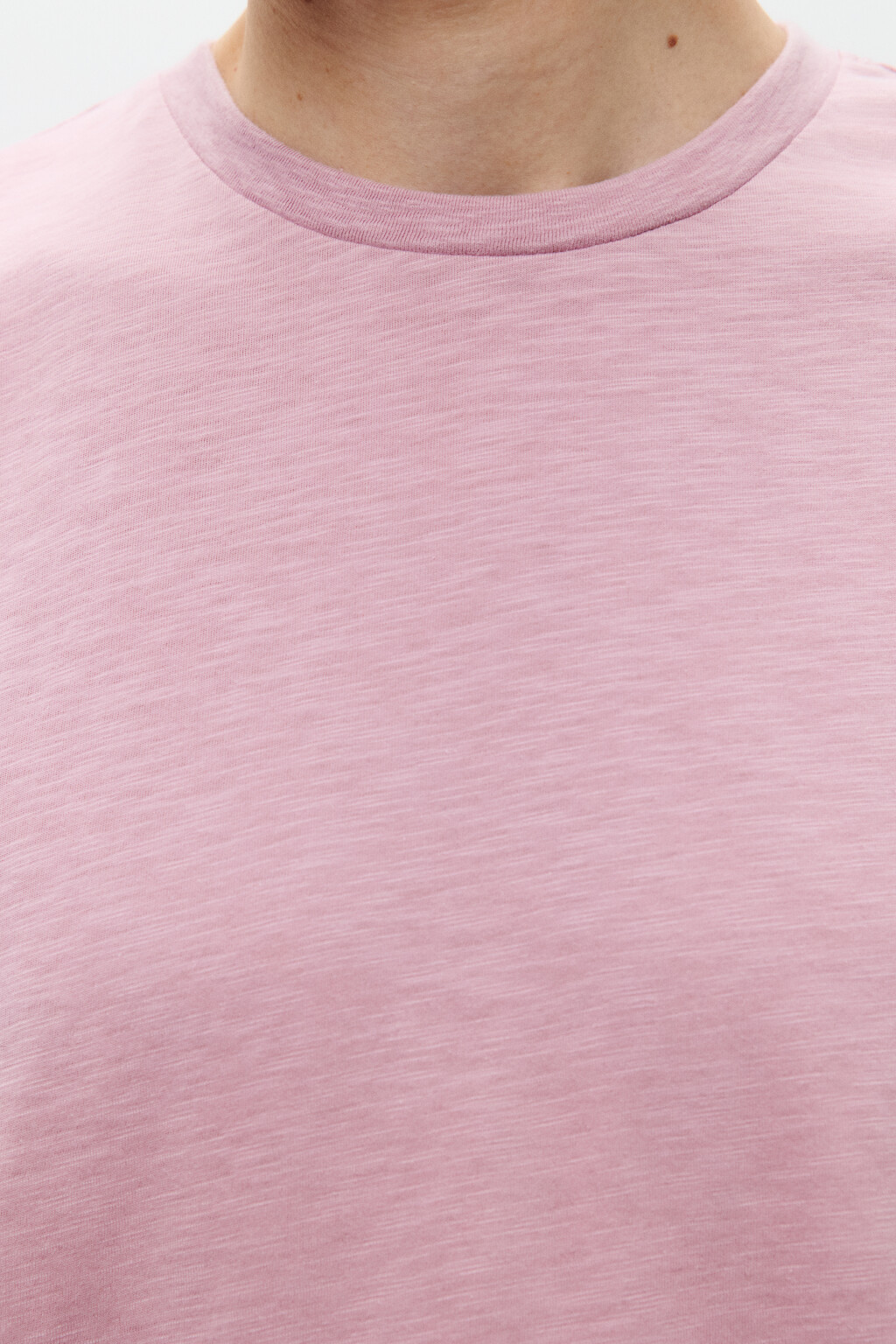 Футболка хлопковая без рукавов - цвет розовый - 6