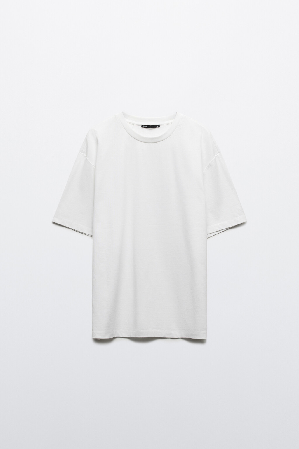 Футболка базовая из плотного хлопка - цвет белый - 7