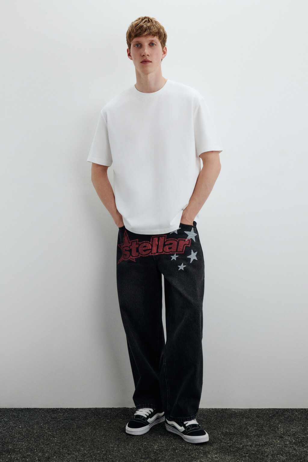 Футболка базовая из плотного хлопка - цвет белый - 4