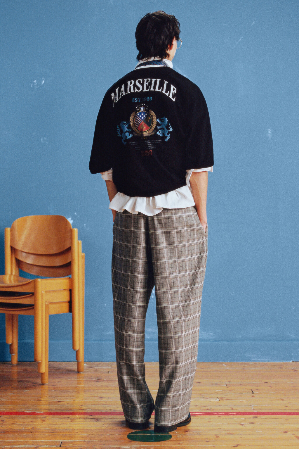 Футболка хлопковая с принтом - цвет черный - 9