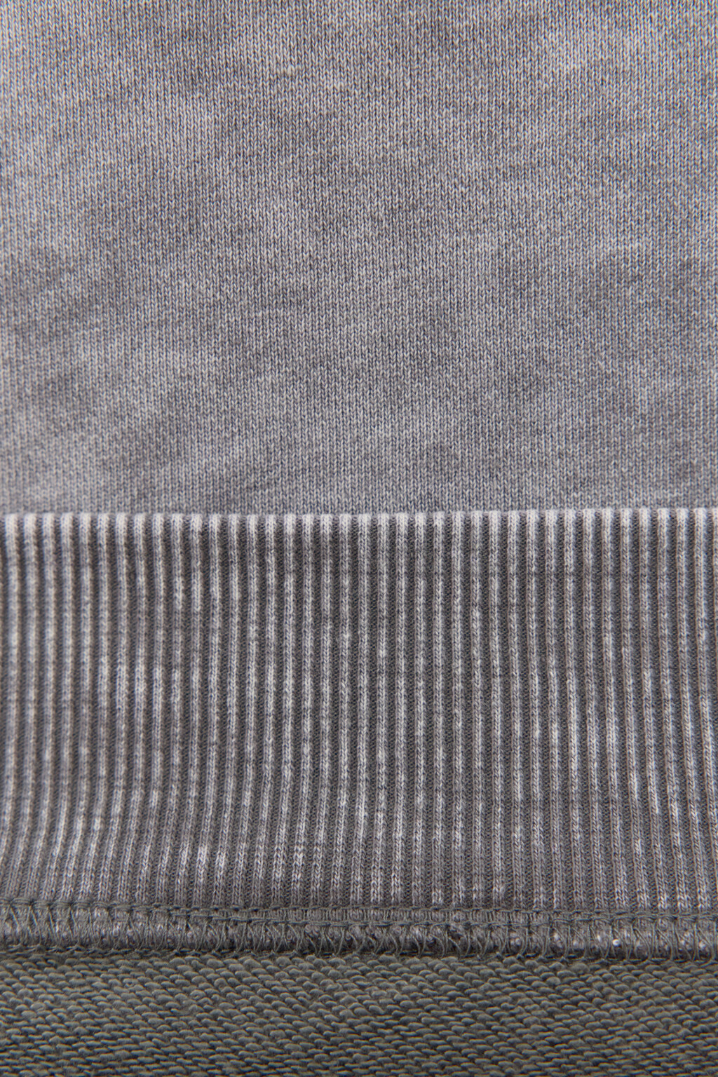 Худи-зипка oversize с вареным эффектом - цвет серый - 8