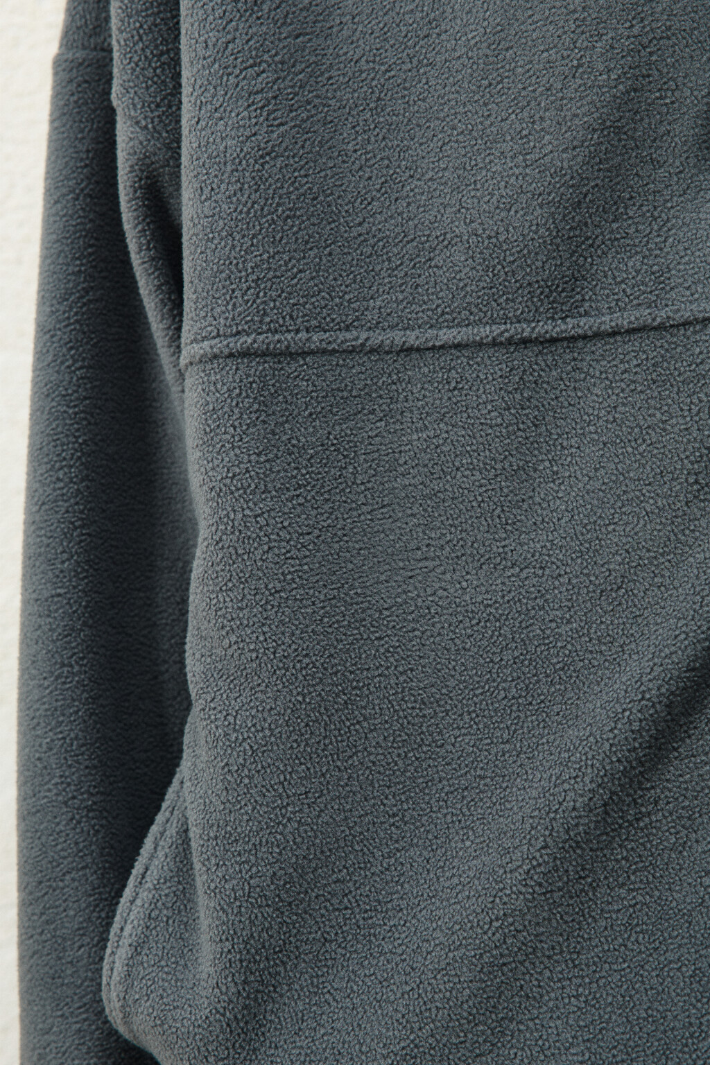 Худи-зипка флисовая с капюшоном - цвет серый - 7