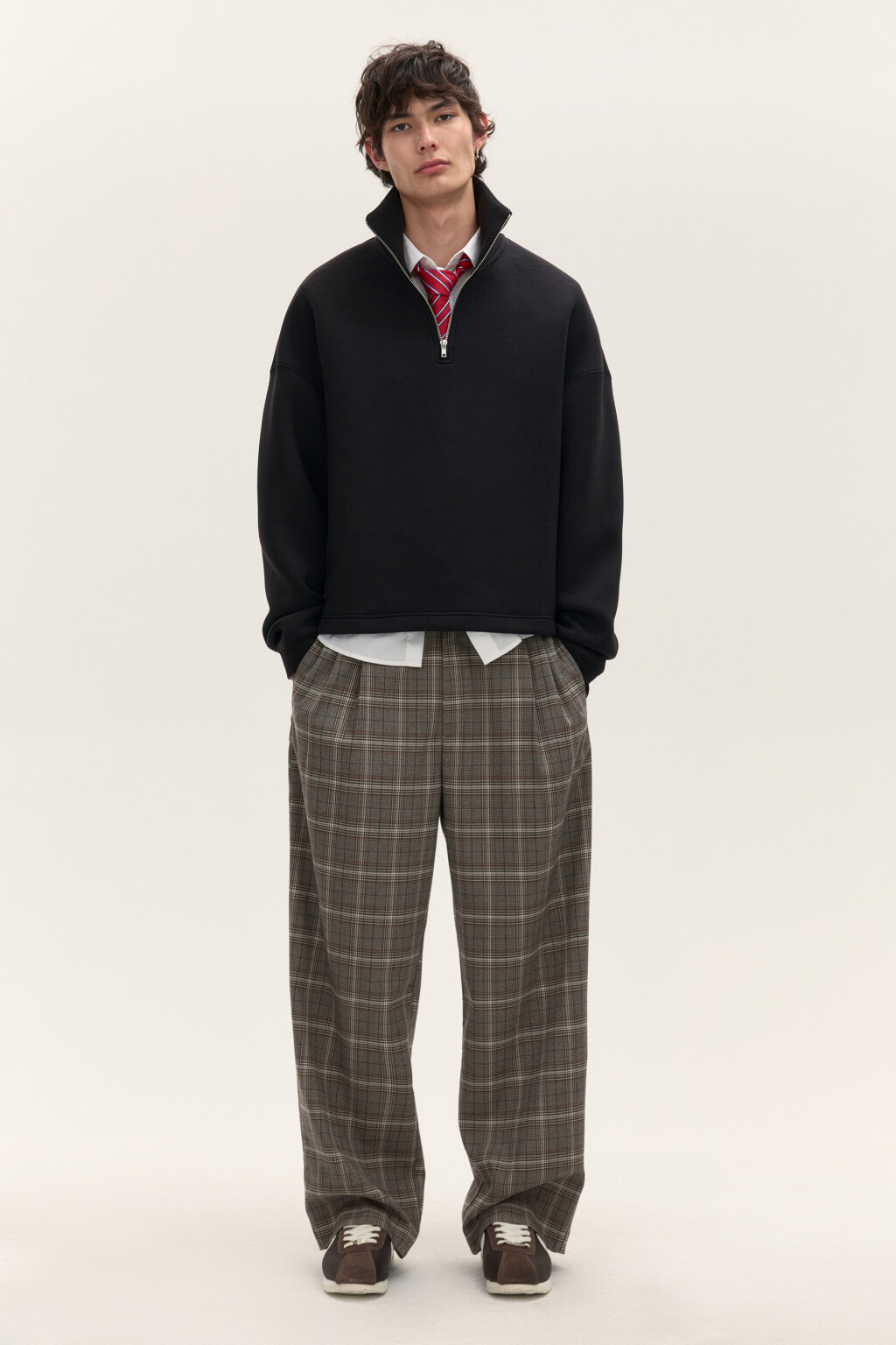 Толстовка half zip из неопрена - цвет черный - 4