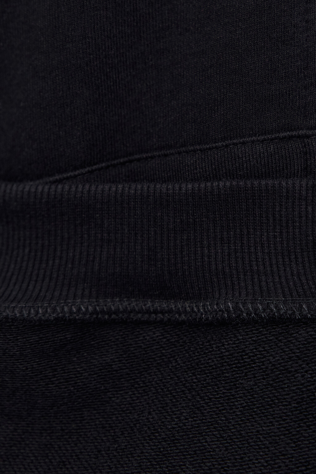 Худи-зипка из футера с капюшоном - цвет черный - 8