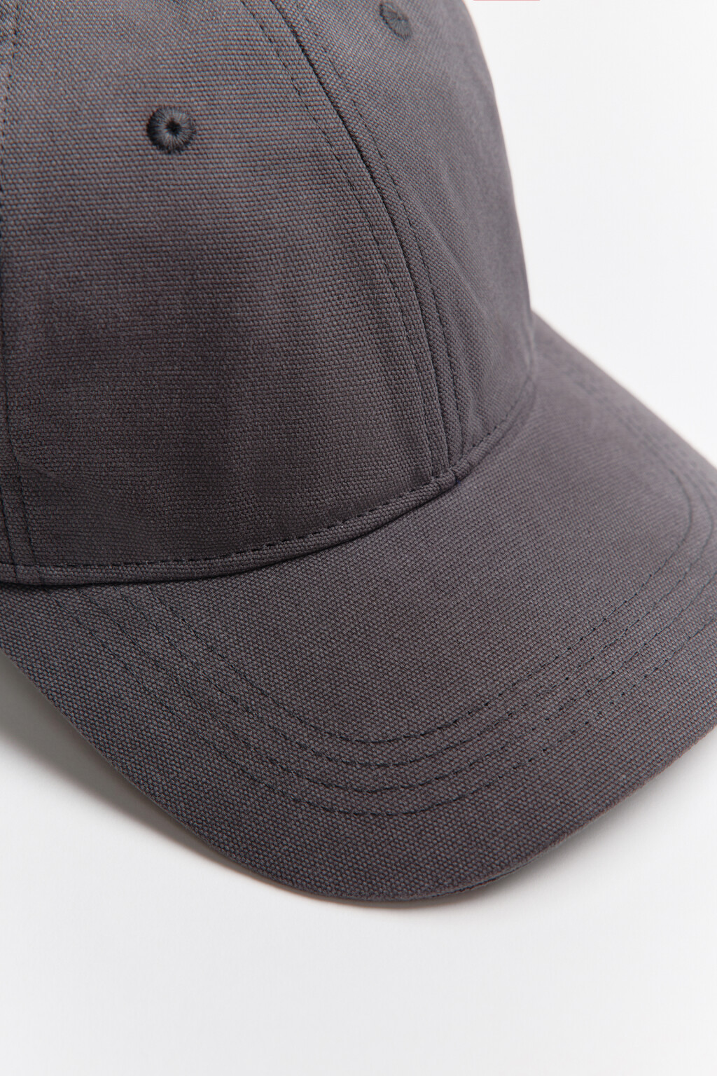 Бейсболка хлопковая базовая - цвет серый - 4