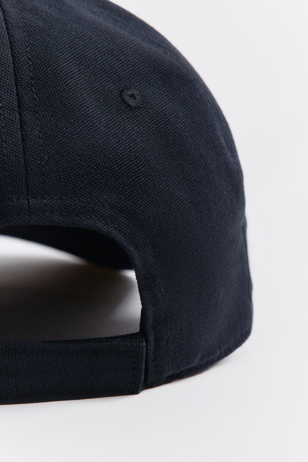 Бейсболка хлопковая базовая - цвет черный - 6