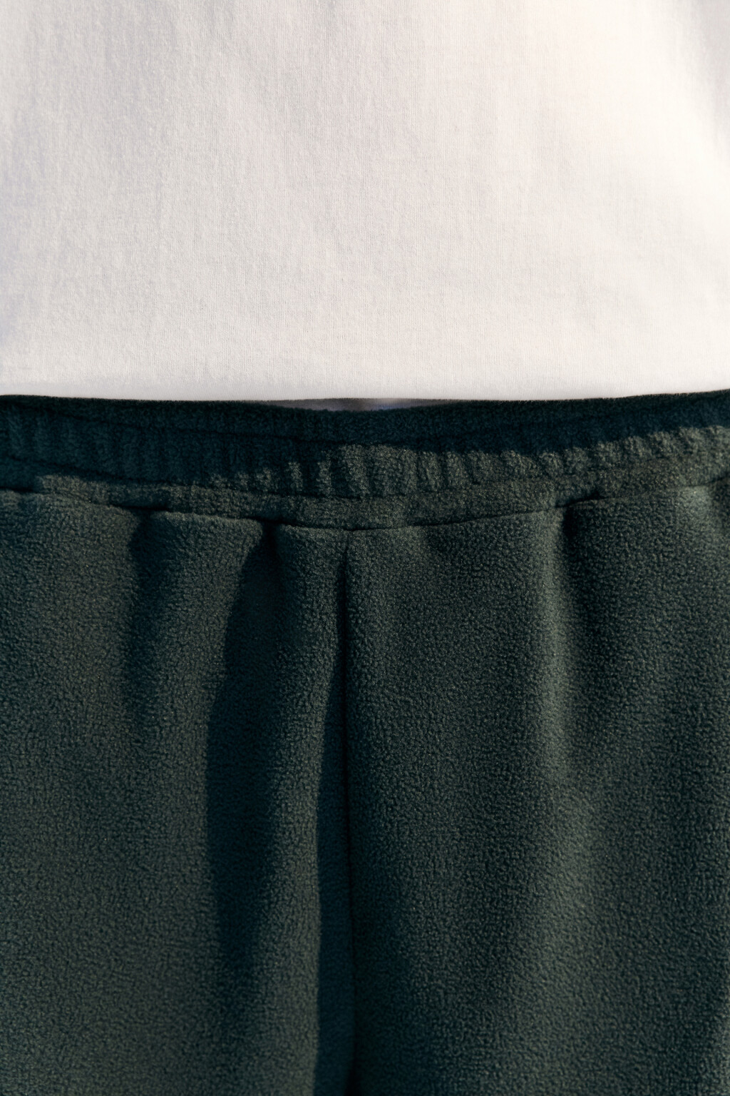 Брюки-джоггеры спортивные - цвет зеленый - 5