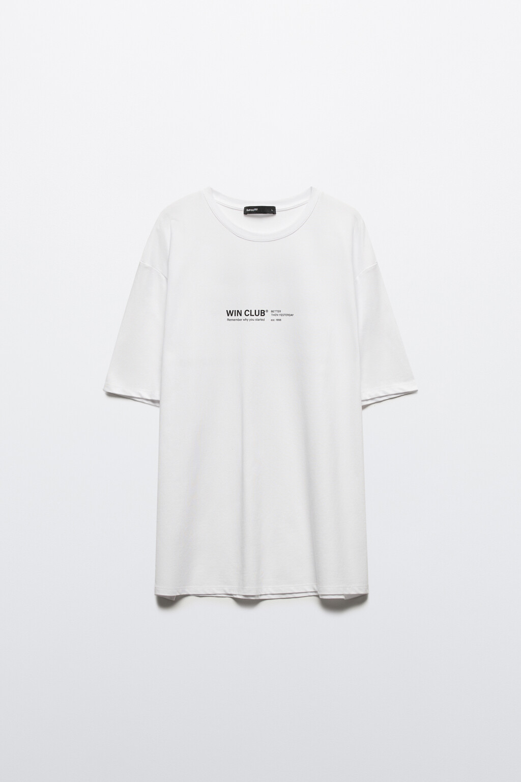 Футболка спортивная из сетки с принтом - цвет белый - 7