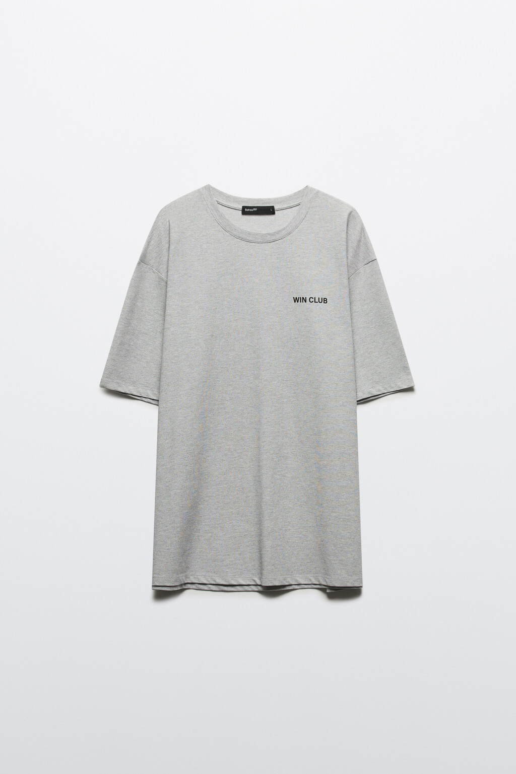 Футболка спортивная из сетки с принтом - цвет серый - 8